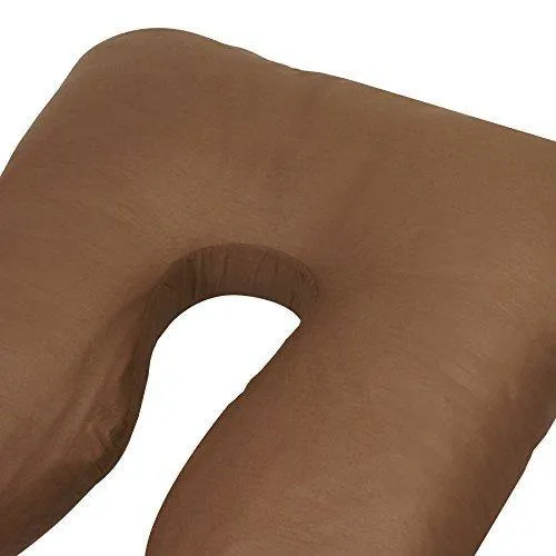 ZENY™ Full Body Maternity Pregnancy Pillow U Shaped Contoured Support Cushion for Pregnant and Nursing Women, w/Washable Zipper Pillowcase